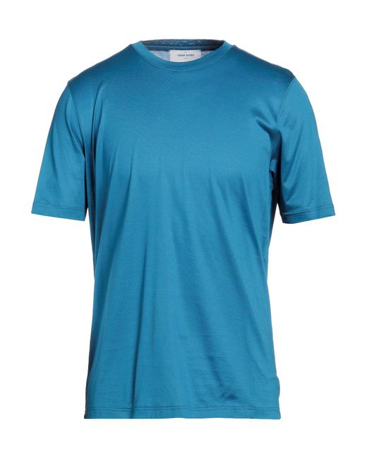 Gran Sasso Blue T-shirt for men