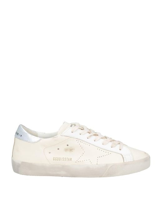 Golden Goose Deluxe Brand Natural Ivory Sneakers Leather for men