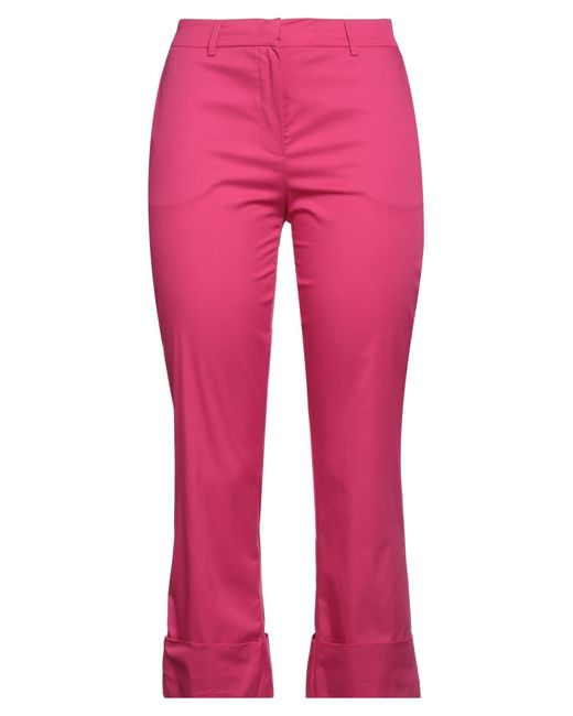 GOODMATCH Pink Pants Cotton, Polyamide, Elastane