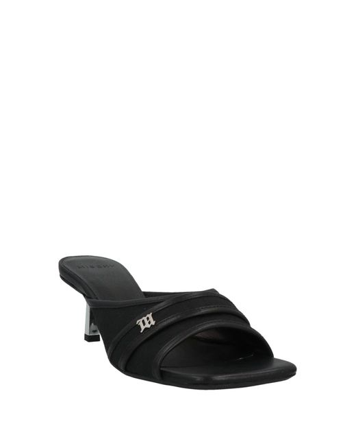 M I S B H V Black Sandals