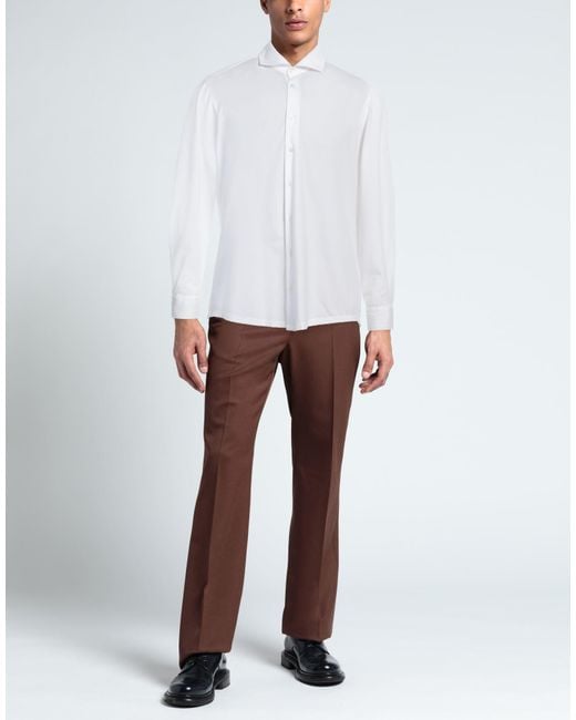 PMDS PREMIUM MOOD DENIM SUPERIOR White Shirt for men