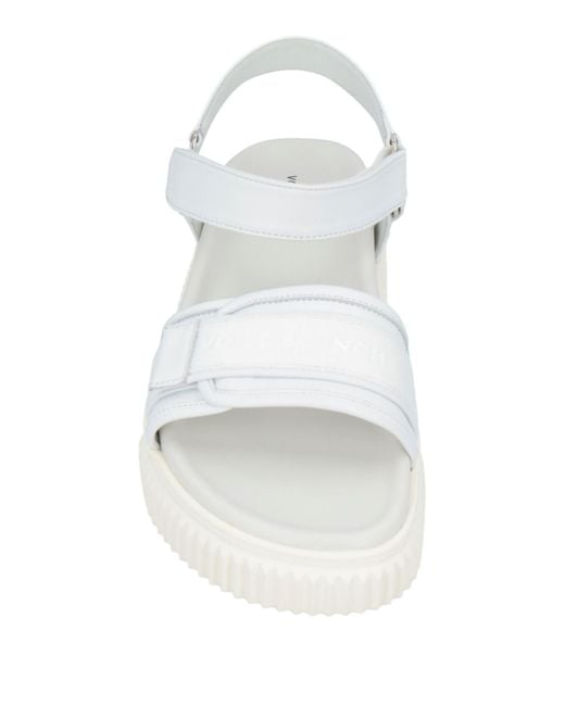 Voile Blanche White Sandals