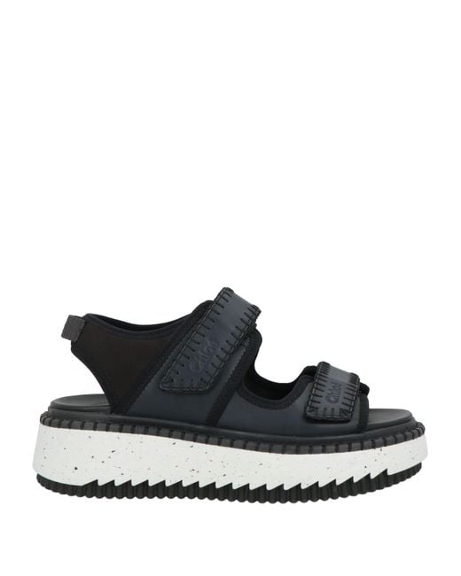 Chloé Black Sandale