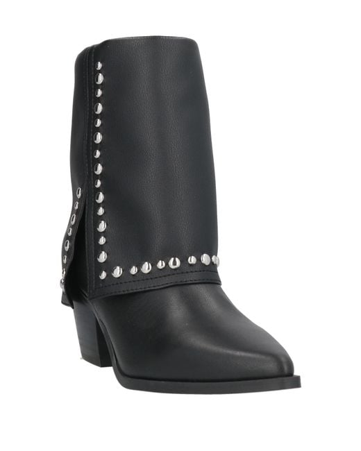 Tosca Blu Black Ankle Boots