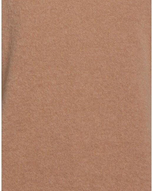 ATOMOFACTORY Brown Sand Turtleneck Alpaca Wool, Wool, Polyamide, Elastane for men