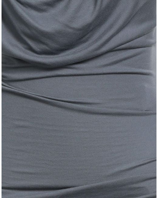 Rick Owens Blue Top Viscose, Polyamide, Elastane