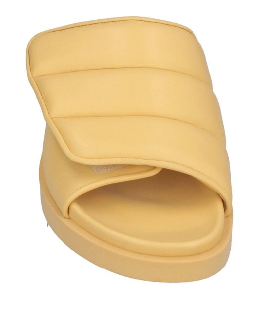 Gia Borghini Natural Sandals