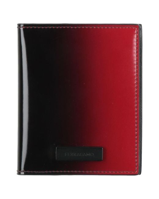 Ferragamo Red Wallet for men