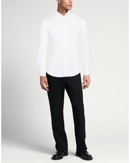 ALEX INGH White Shirt for men