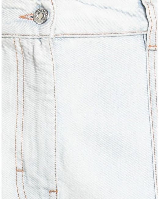 MSGM White Jeans Cotton