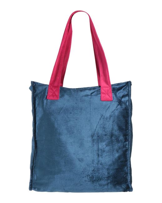 ORDI.TO Blue Handbag Viscose