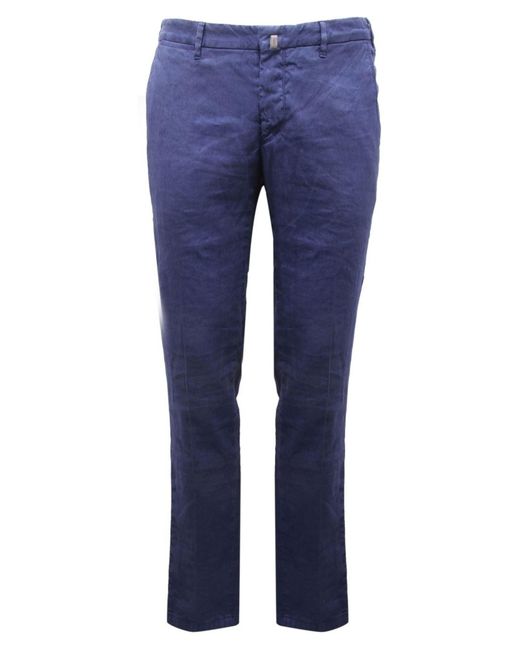Pantalone di Vigano' in Blue da Uomo