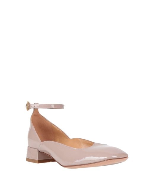 A.Bocca Pink Blush Ballet Flats Leather