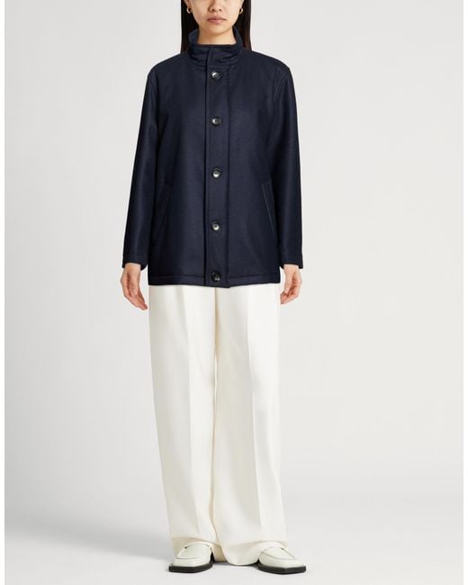 Bally Blue Jacket Virgin Wool, Cashmere