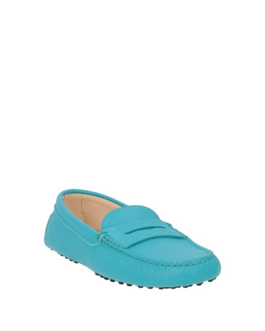 Tod's Blue Mokassin