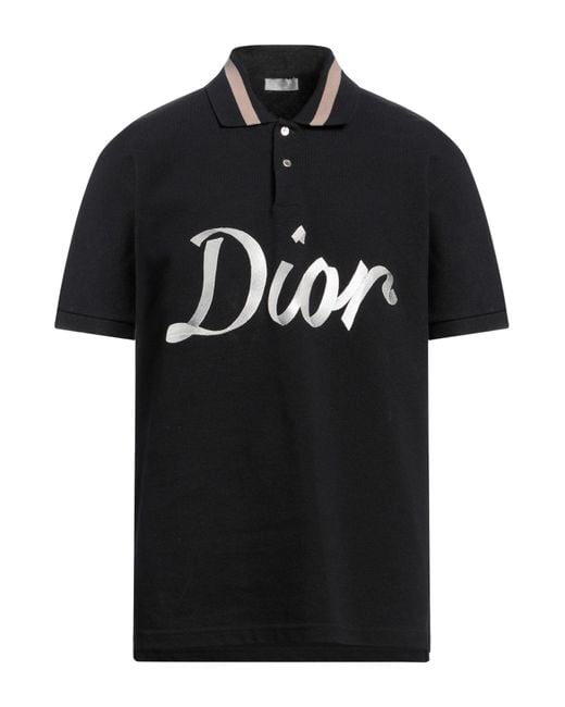 Dior Black Polo Shirt for men