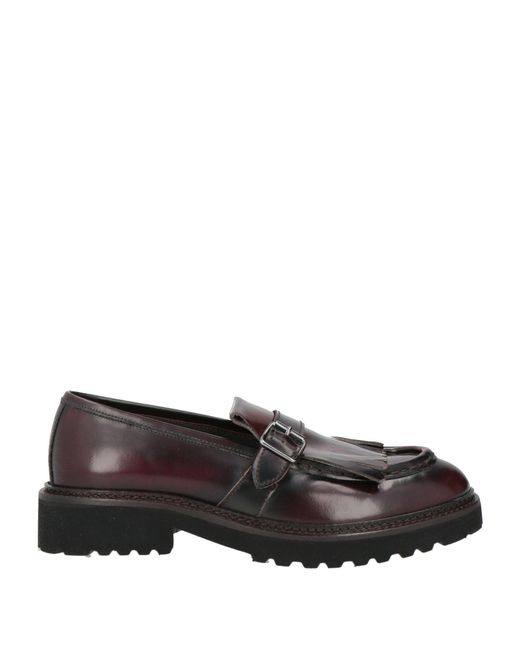 BARRACUDA'S COLLECTION Black Taupe Loafers Leather