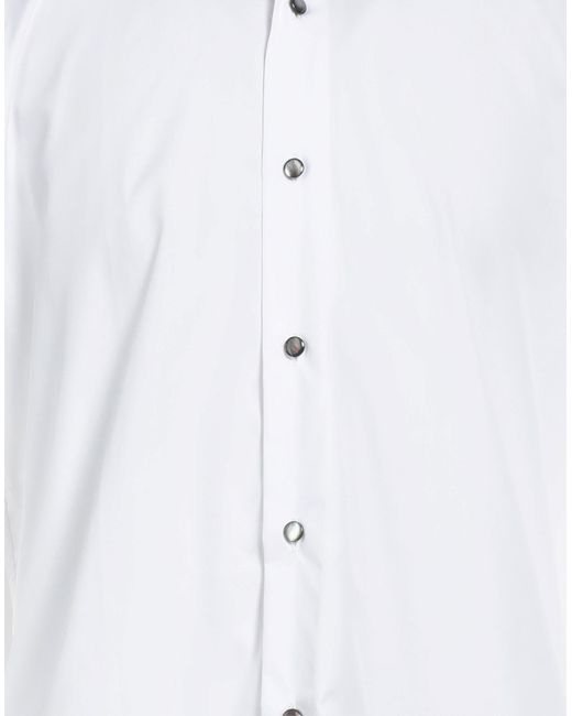 Camisa Eleventy de hombre de color White