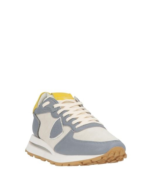 Philippe Model White Trainers for men