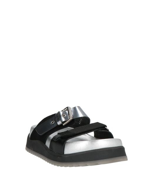 Premiata Black Sandals Leather
