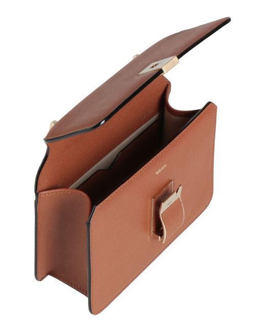 Valextra Brown Cross-Body Bags