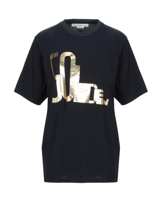 T-shirt di Golden Goose Deluxe Brand in Blue