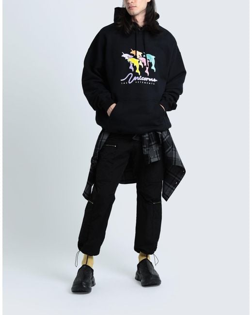 Vetements Black Sweatshirt for men