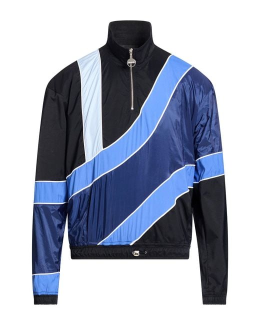 Ahluwalia Blue Jacket Recycled Polyester, Nylon, Polyamide for men