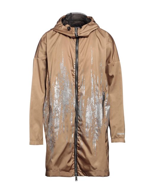 DSquared² Natural Overcoat & Trench Coat for men