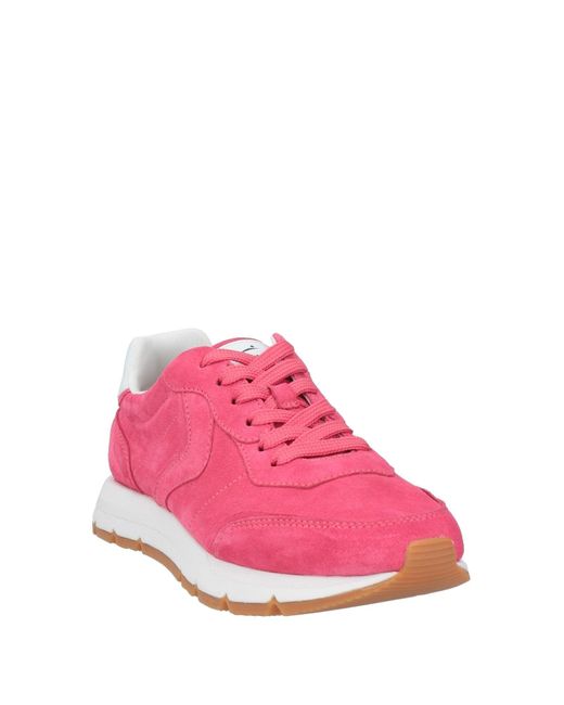 Voile Blanche Pink Fuchsia Sneakers Leather
