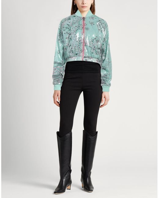 Khrisjoy Blue Jacket Polyester