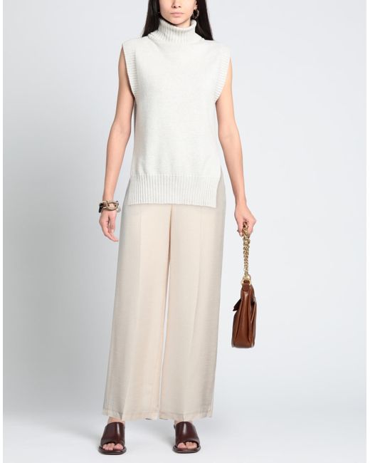 Pantalone di Maliparmi in White