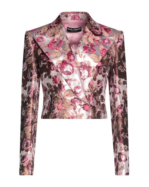 Dolce & Gabbana Pink Suit Jacket