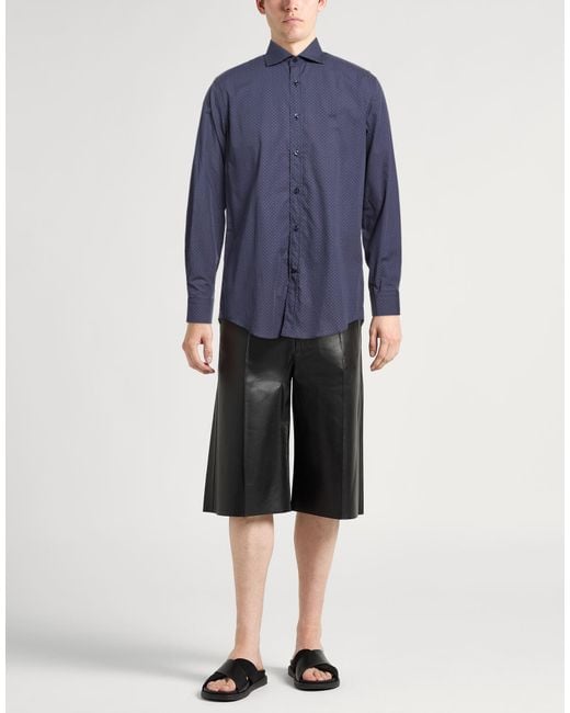 Paul & Shark Blue Shirt Cotton for men