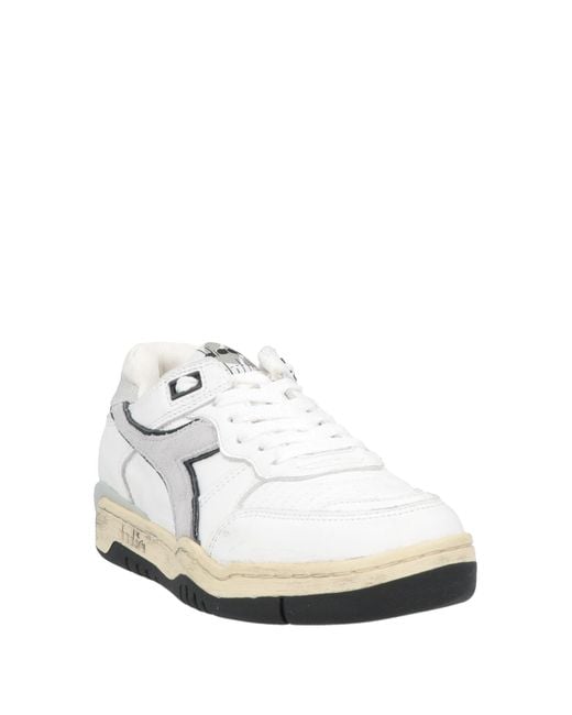 Diadora White Trainers for men