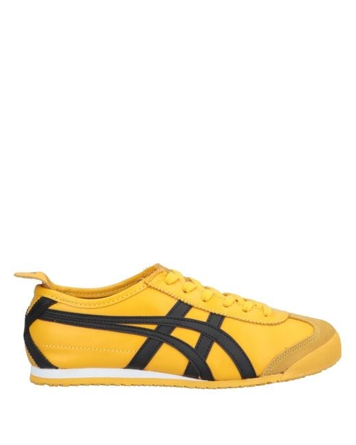 Onitsuka Tiger Mexico 66 Gelb Schwarze Sneakers in Yellow für Herren