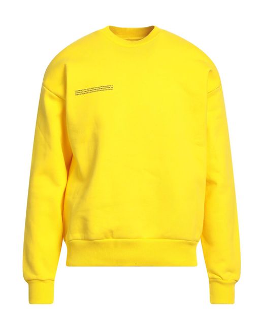 PANGAIA Yellow Sweatshirt for men