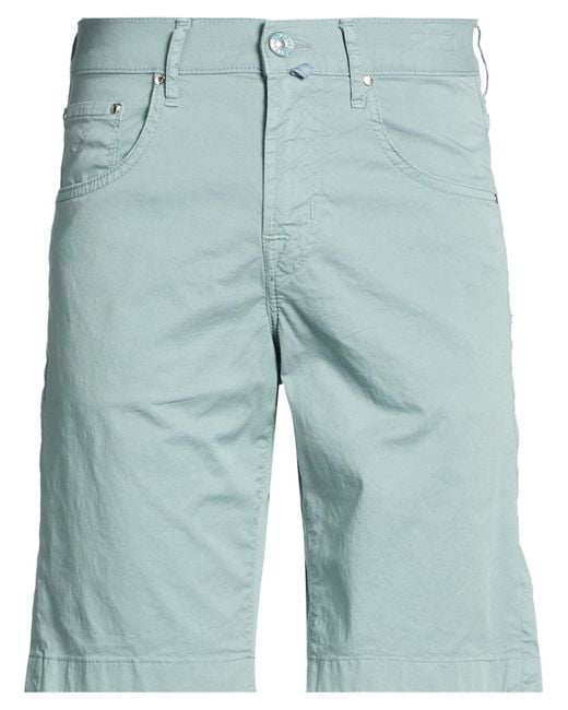 Jacob Cohen Blue Shorts & Bermuda Shorts Cotton, Elastane, Polyester for men