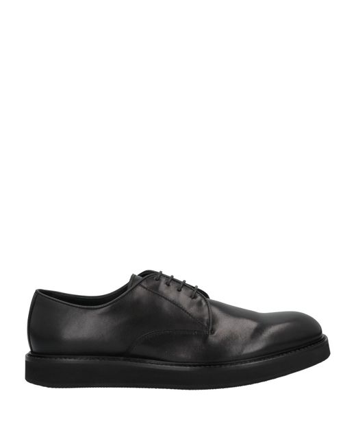 Attimonelli's Black Lace-up Shoes for men