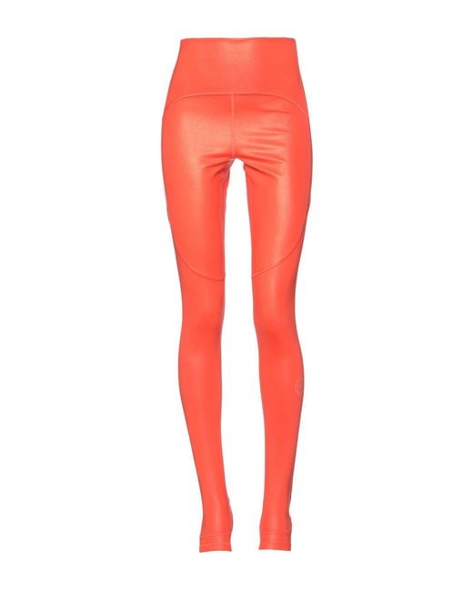 Adidas By Stella McCartney Red Leggings