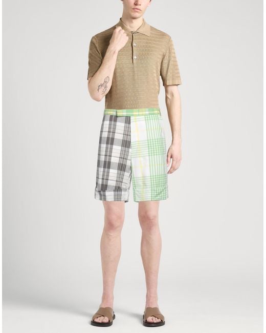 Thom Browne Green Shorts & Bermuda Shorts for men