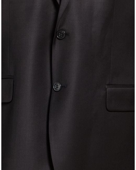 Brian Dales Black Midnight Blazer Wool, Polyester, Elastane for men