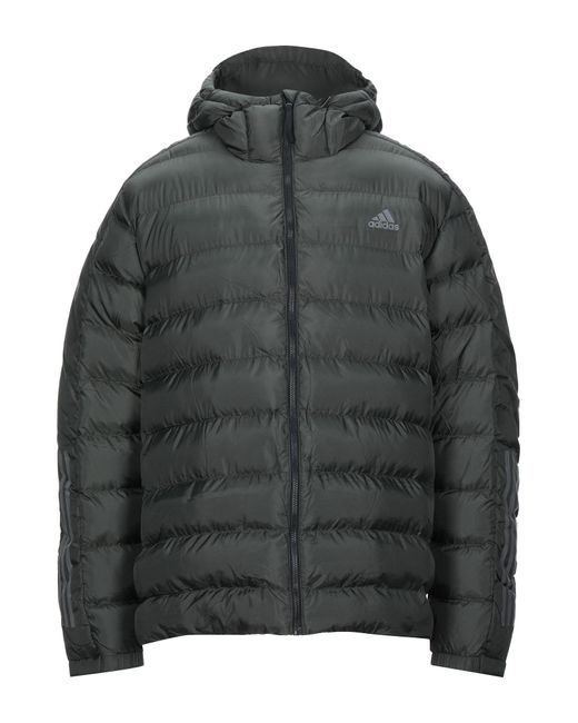 Adidas Green Synthetic Down Jacket for men