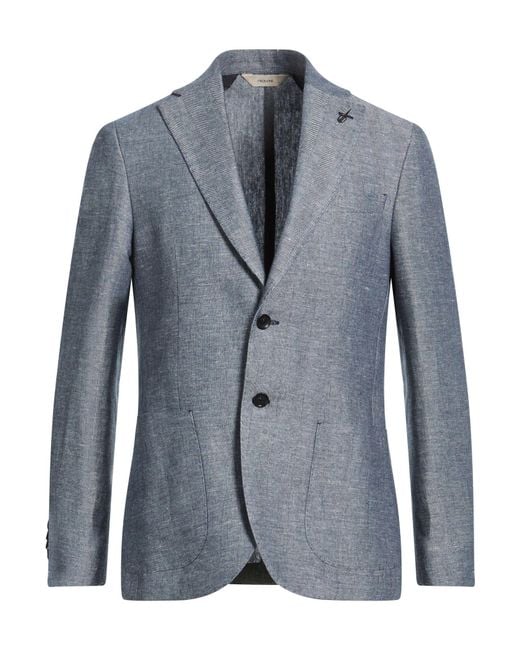 Paoloni Blue Blazers for men