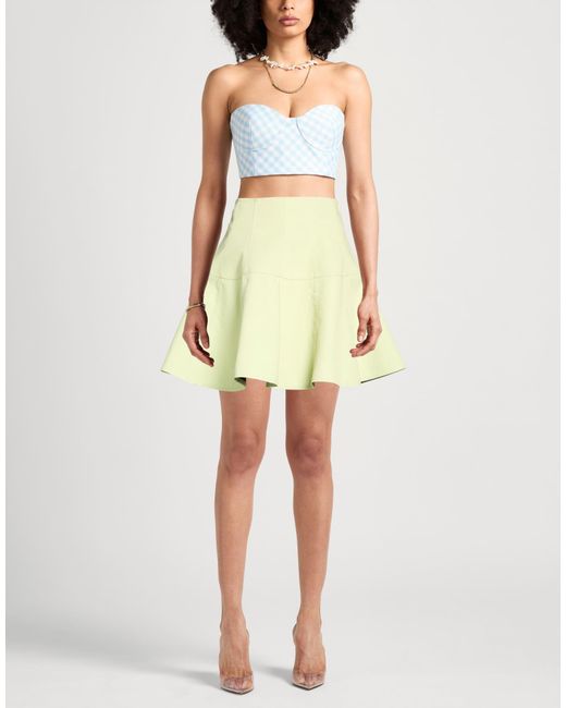 Ulla Johnson Yellow Mini Skirts
