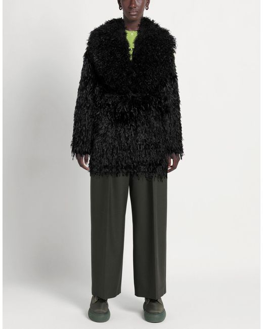 Jakke Black Shearling & Teddy