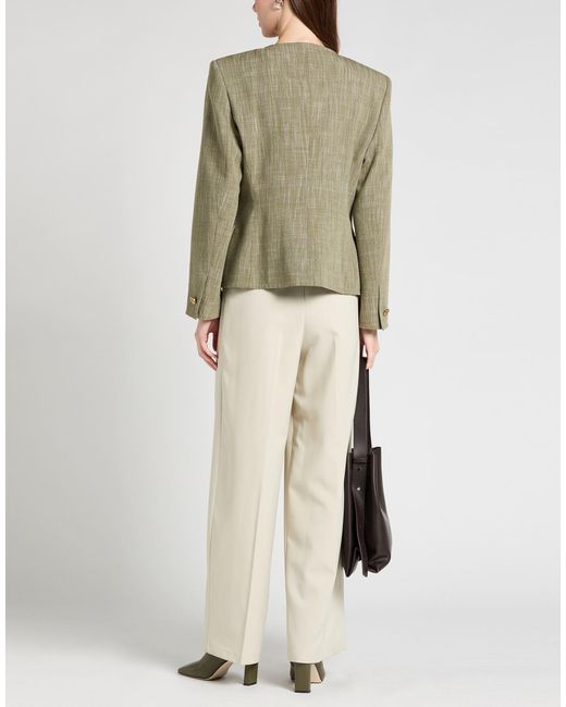 Etro Green Jacket Viscose, Polyester