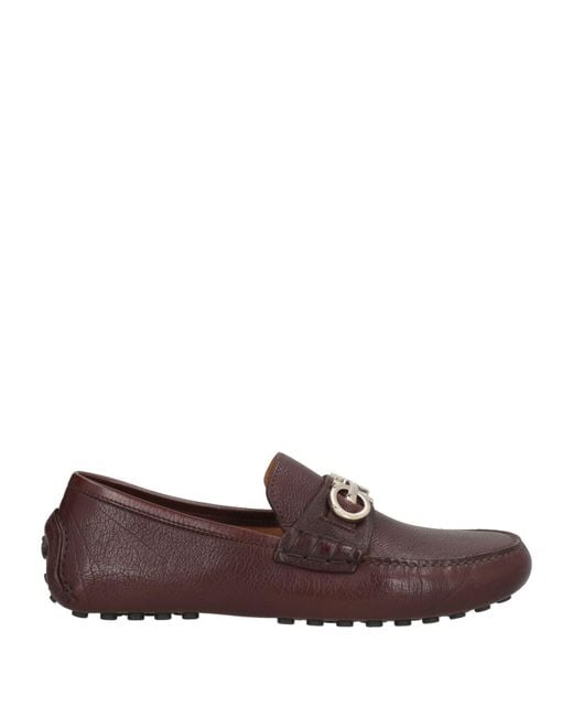 Ferragamo Brown Dark Loafers Leather for men