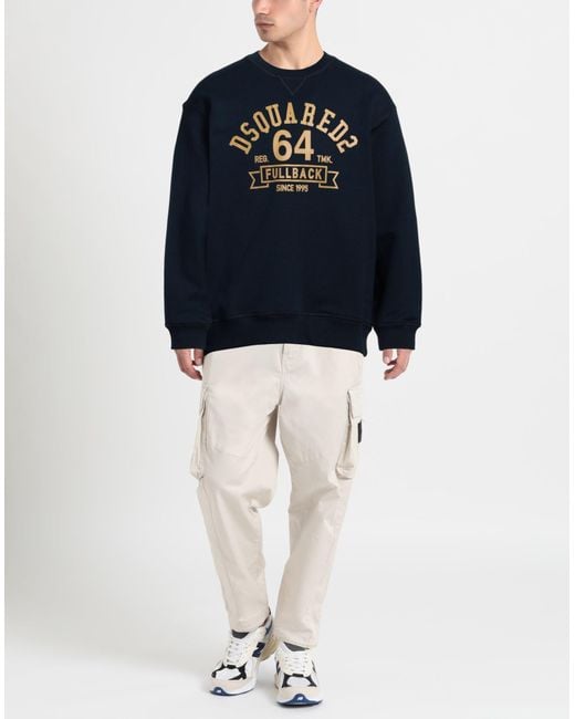 DSquared² Blue Sweatshirt for men