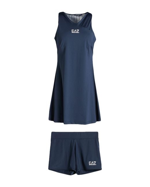 EA7 Blue Mini Dress